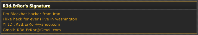R3d Error profile